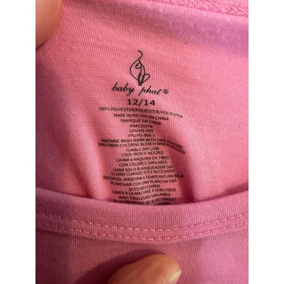 Vintage Y2K Womens Baby Phat Princess Bratz Pink Long Sleeve Too Size Large - Picture 3 of 5